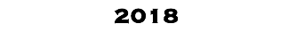 &nbsp;2018